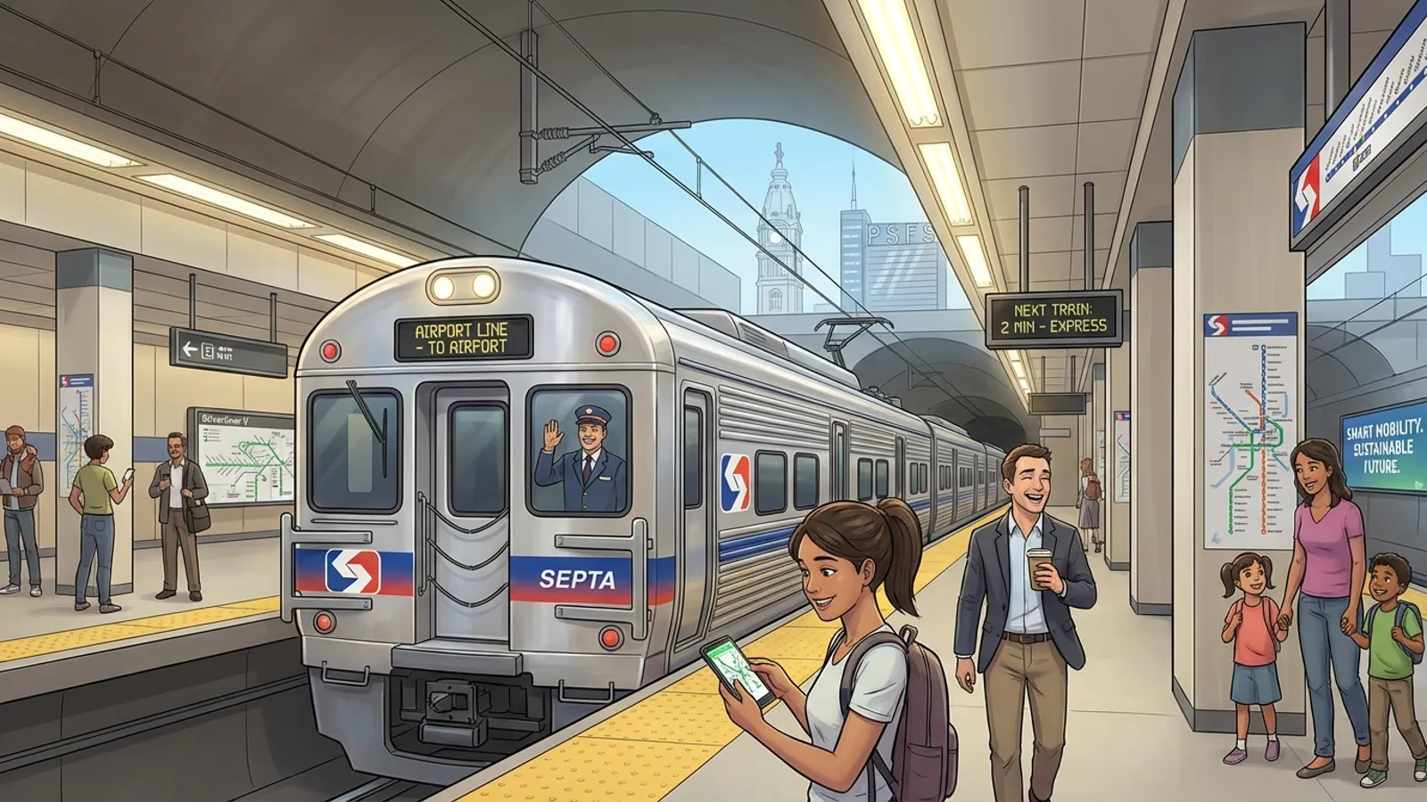 Philadelphia SEPTA Delay Shows Real-Time Alerts Working