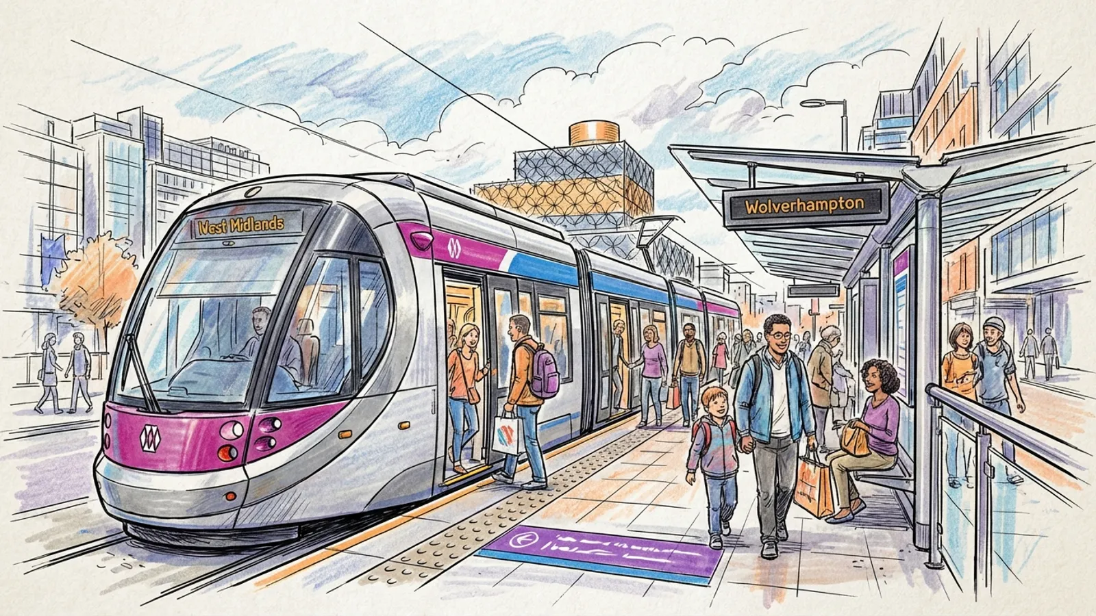 West Midlands Metro Accepts Rail Tickets on Key Route