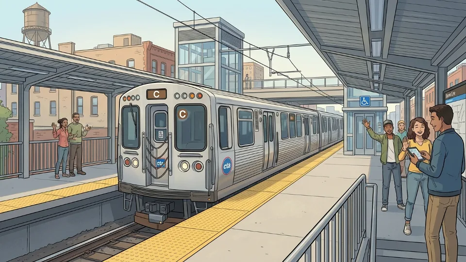 Chicago CTA Works to Restore Montrose Station Access