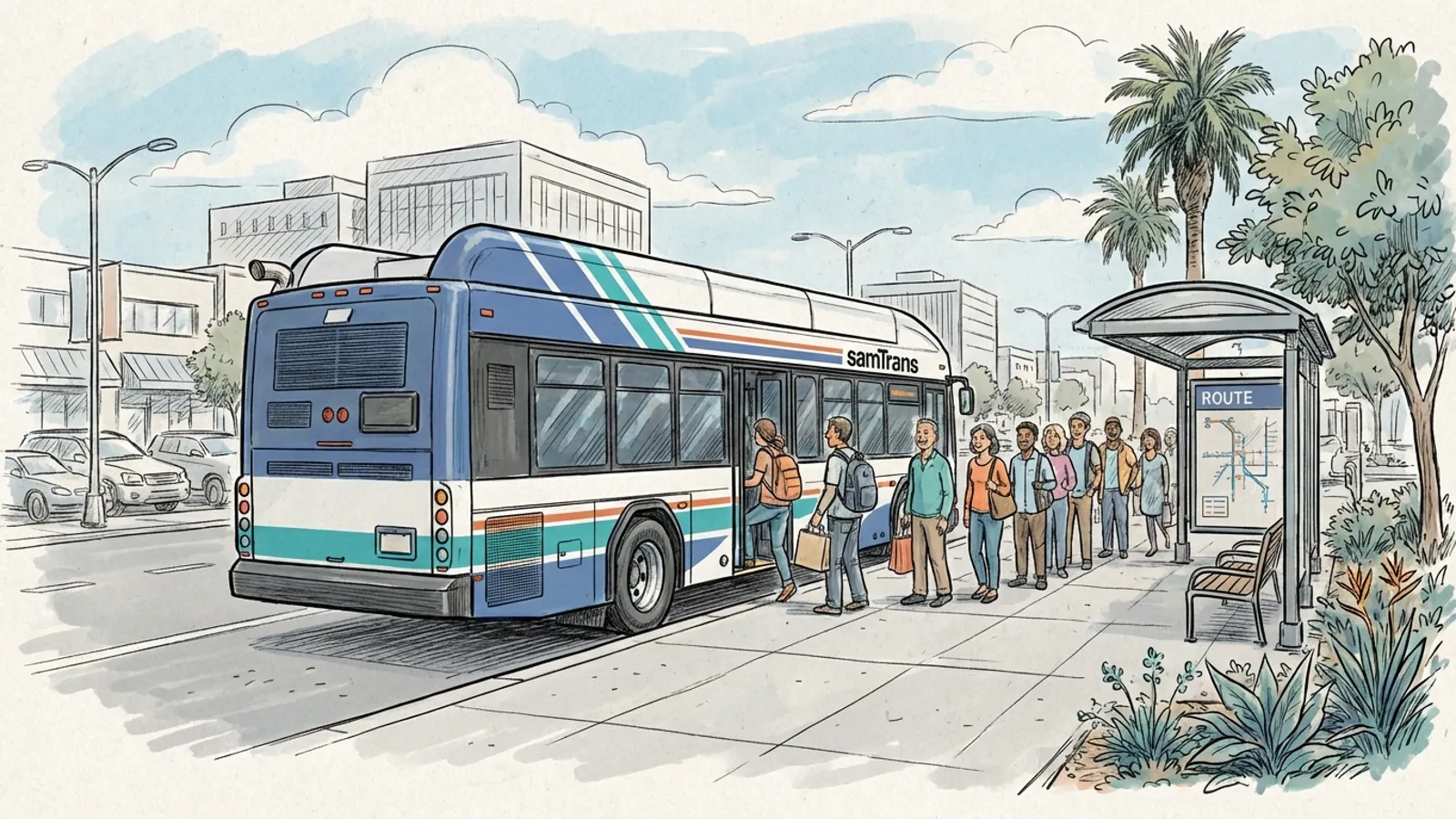 SamTrans Streamlines SF-San Jose Service for Better Efficiency