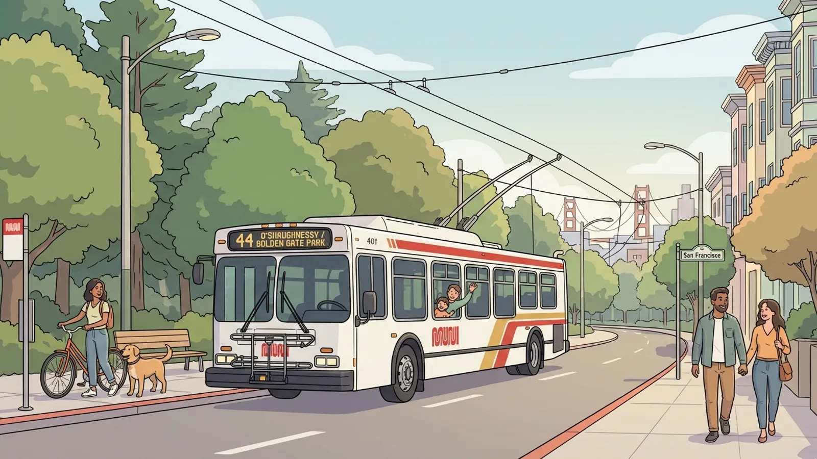 SF Muni Adapts Routes for Park Race Sunday