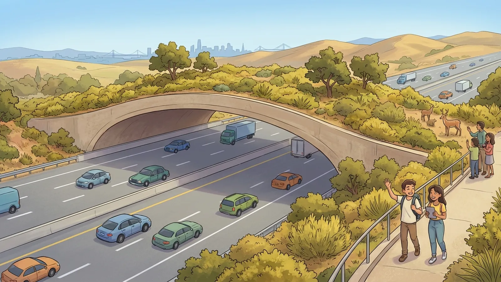 SF Bay Area Builds Wildlife Crossings for Safer Transit