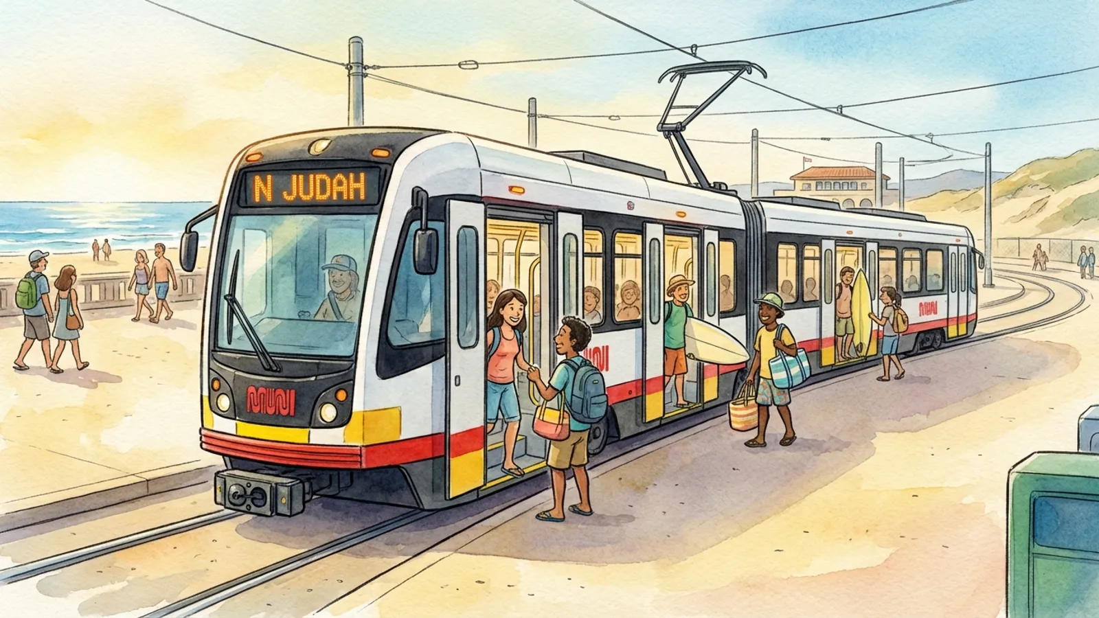 SF's N Judah Line Back on Track After Disruptions