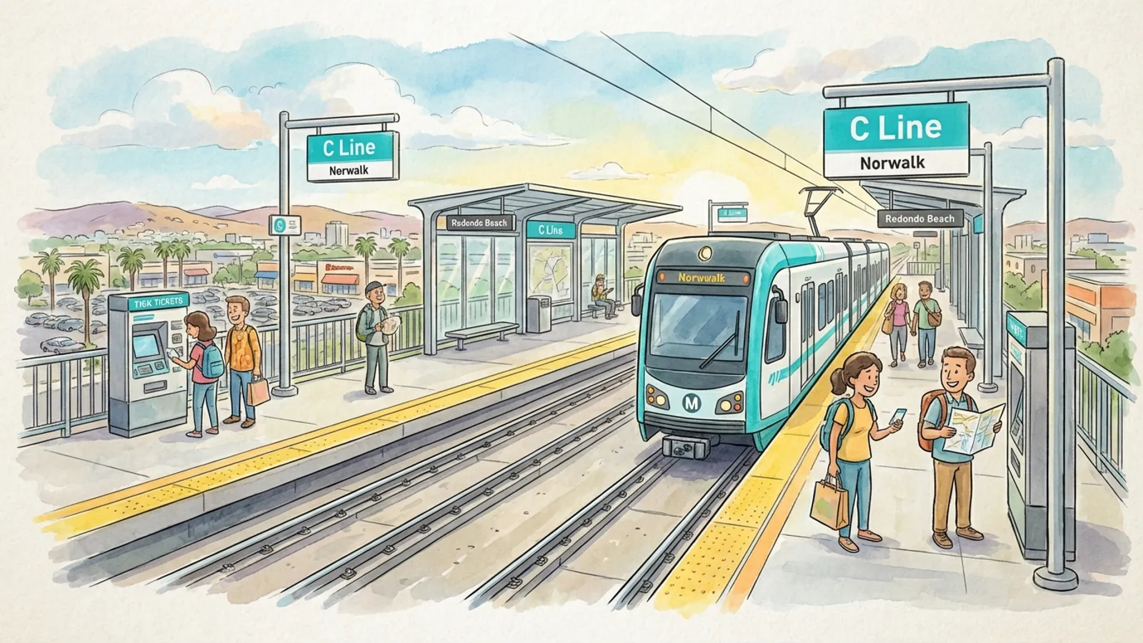 LA Metro C Line Extension Nears Approval