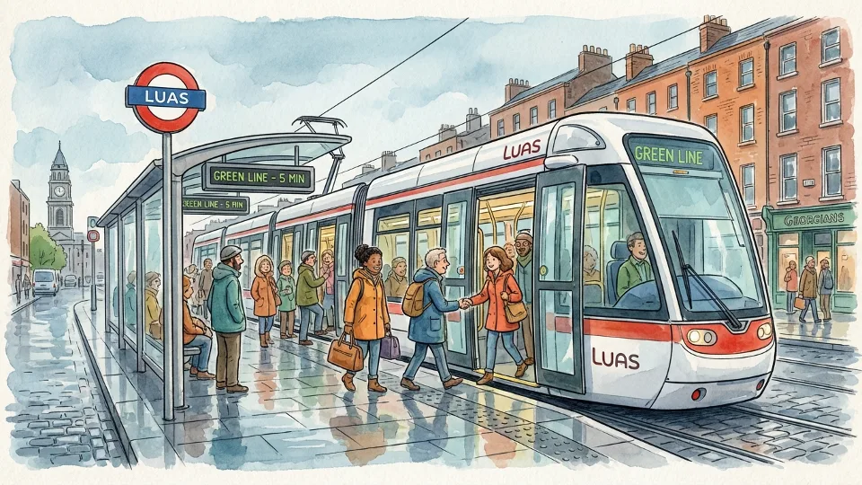 Dublin Luas Turns Commutes Into Interactive Fun