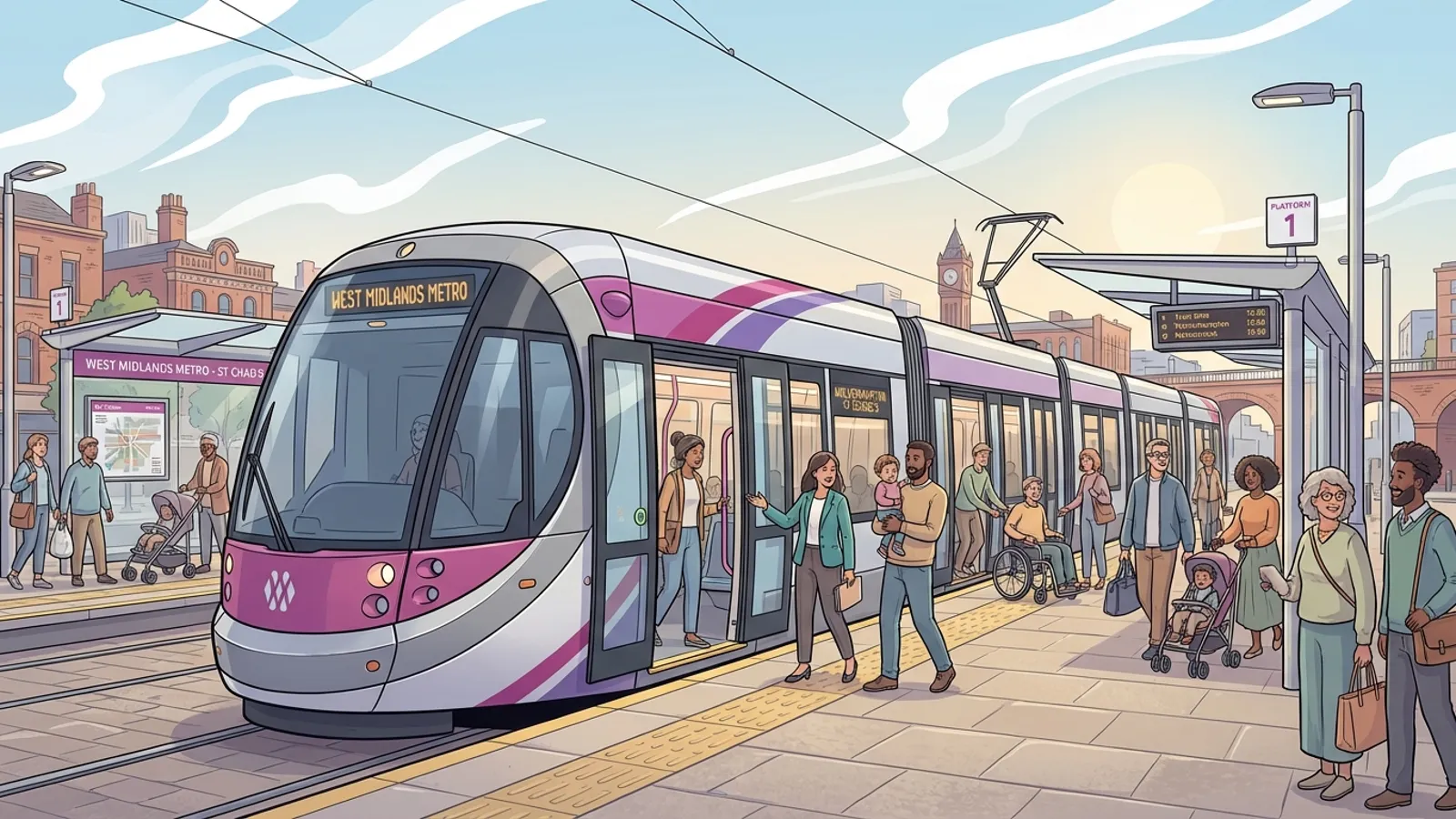 West Midlands Metro Keeps Cities Connected