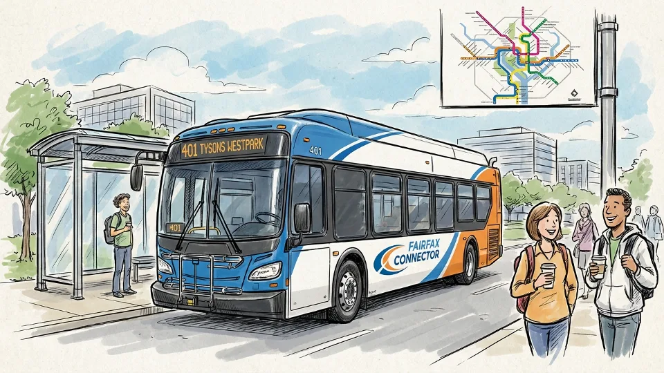 Fairfax Connector Maps New Routes for Easier Travel