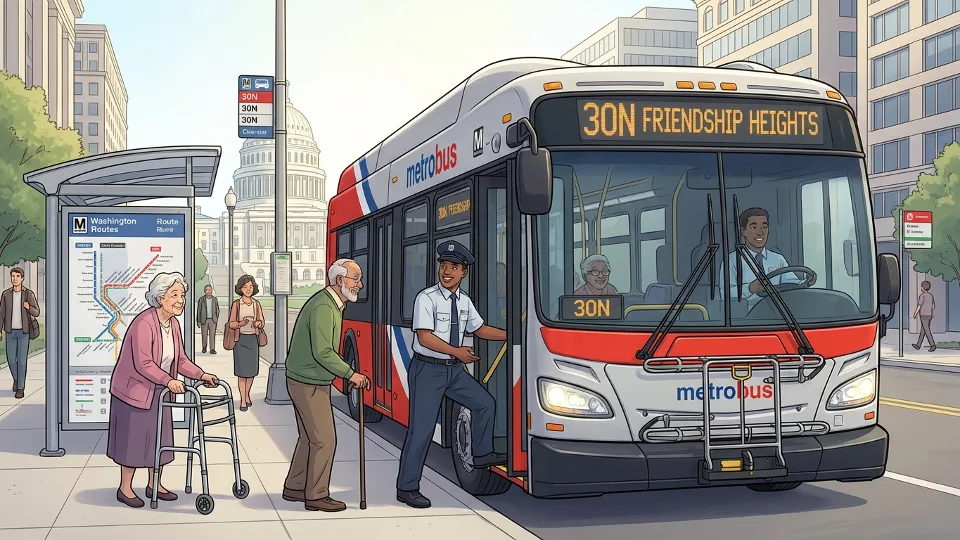 DC-Maryland-Virginia Metro Seniors Embrace Half-Price Transit