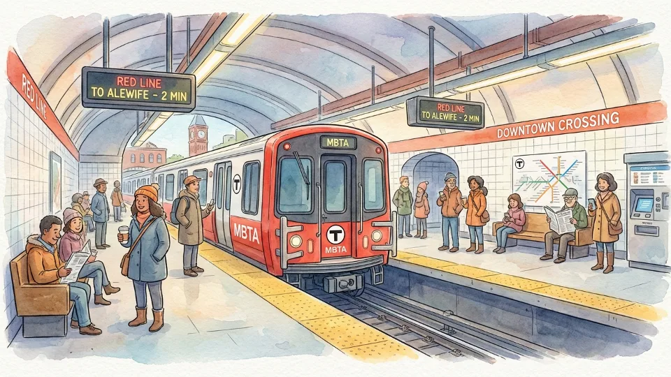 Boston Red Line Resumes Service After Delays