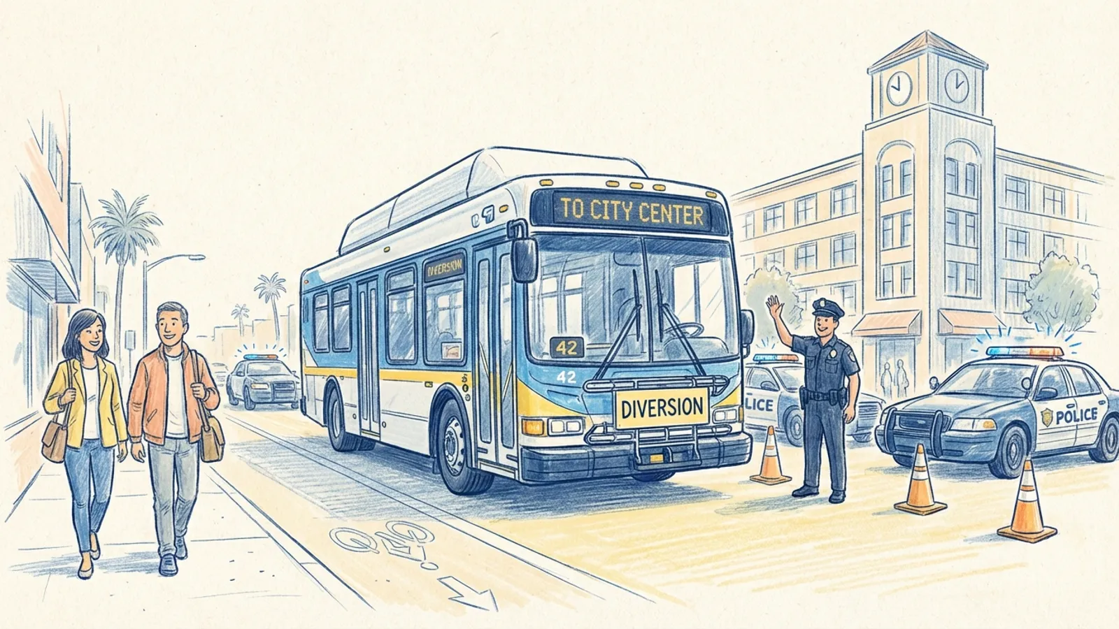 North West Service 27 Adapts Route to Keep Riders Moving