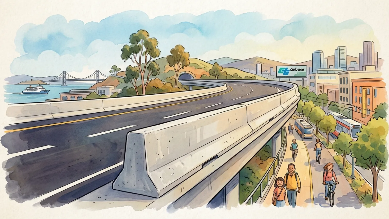 SF Bay Area Ramps Get Safety Barriers to Protect Drivers