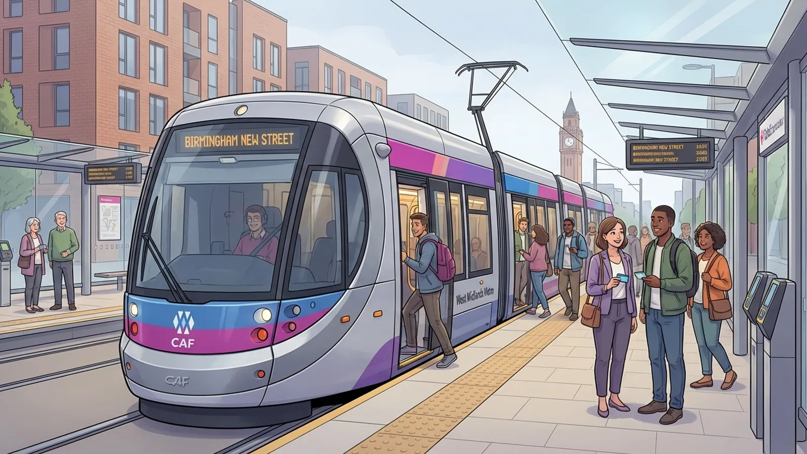 West Midlands Metro Delivers 8-Minute Service