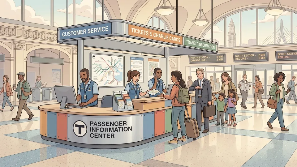Boston MBTA Center Reopens Daily at 6 AM