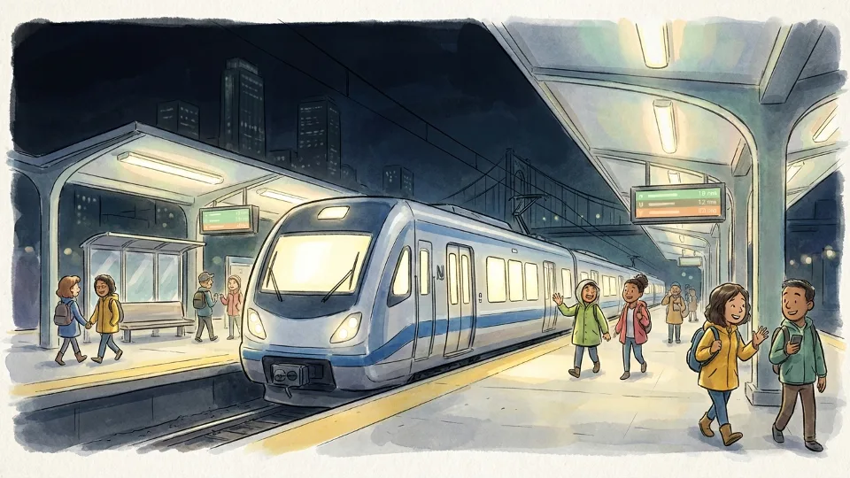 NYC Overnight Trains Adapt for Infrastructure Work