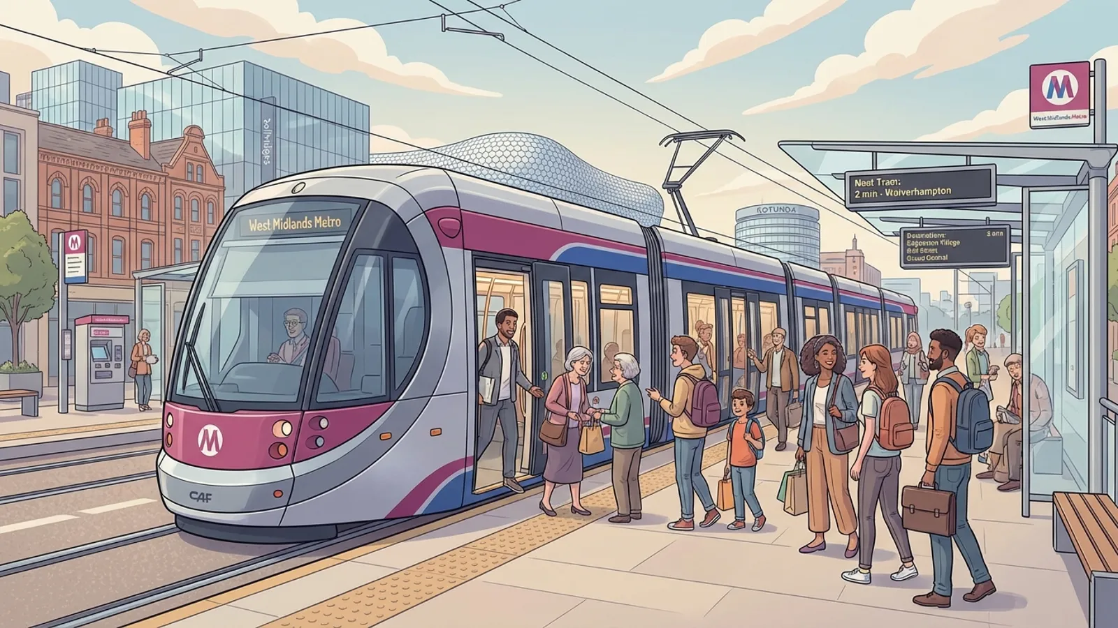West Midlands Metro Delivers 8-Minute Service