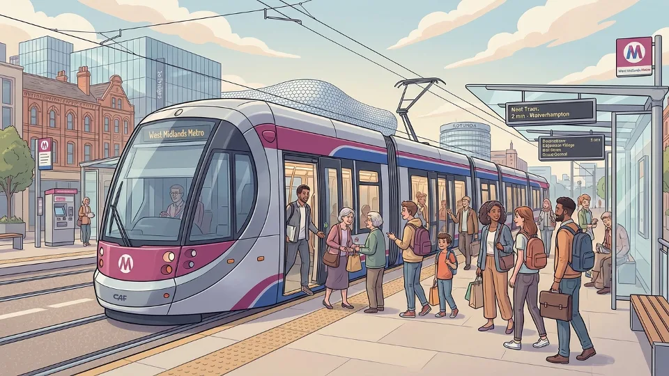 West Midlands Metro Delivers 8-Minute Service