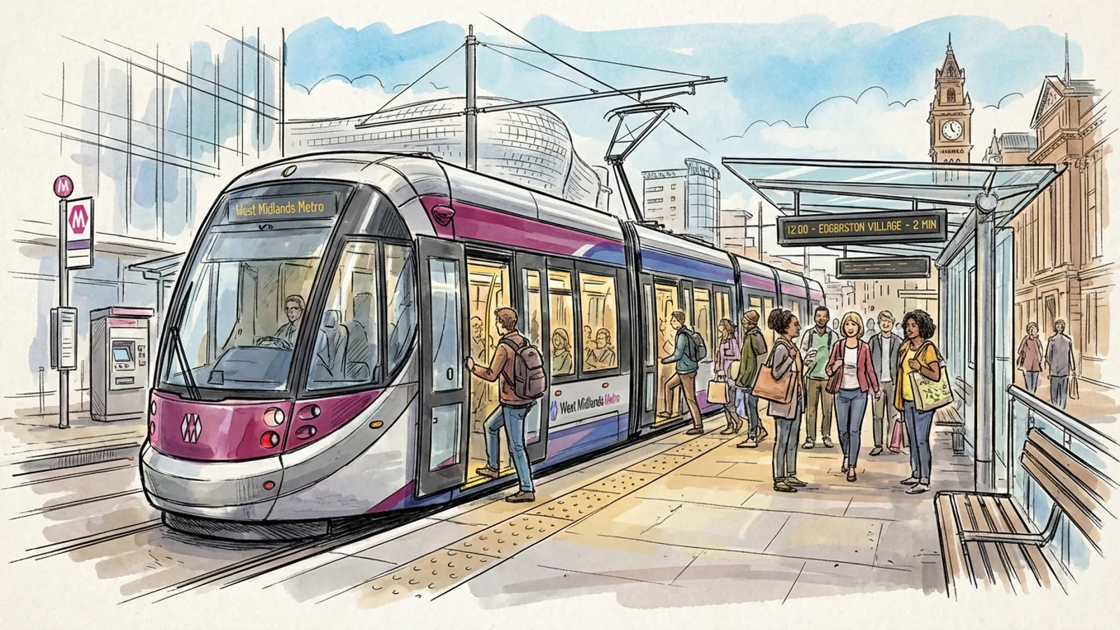 West Midlands Metro Delivers 8-Minute Service
