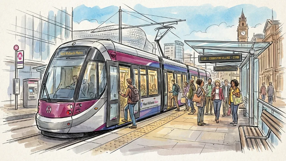 West Midlands Metro Delivers 8-Minute Service