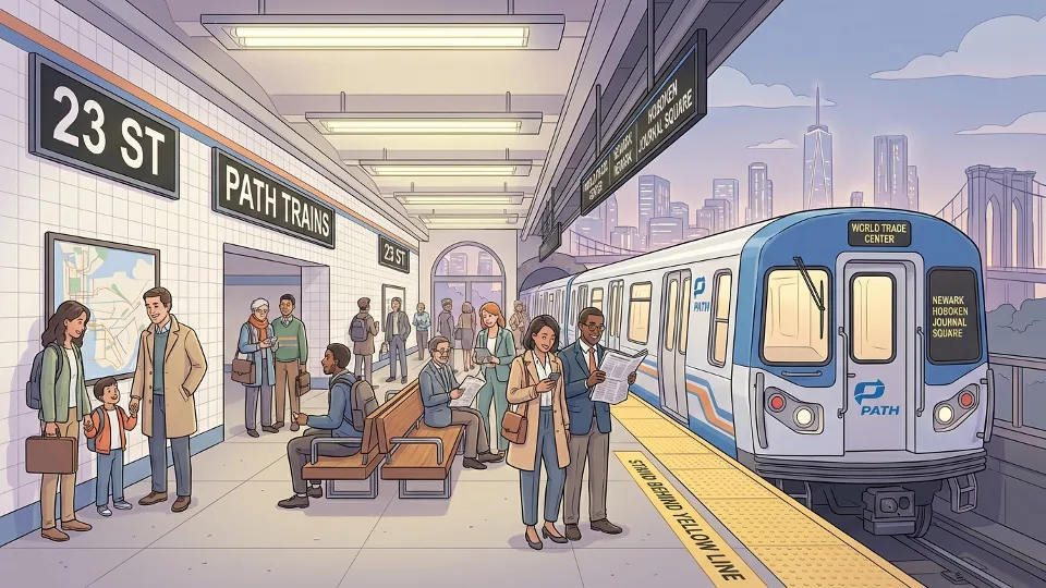 NYC PATH Stations Adapt With Nightly Maintenance