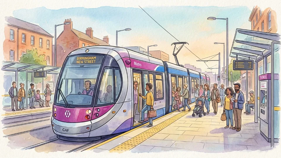 West Midlands Metro Delivers 8-Minute Service