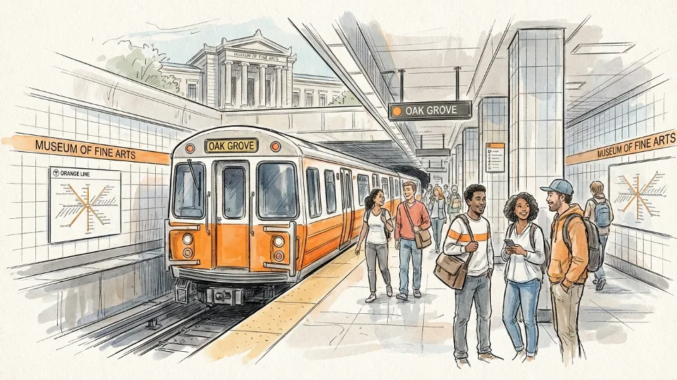 Boston MBTA Tackles Orange Line Disruption at Museum Stop