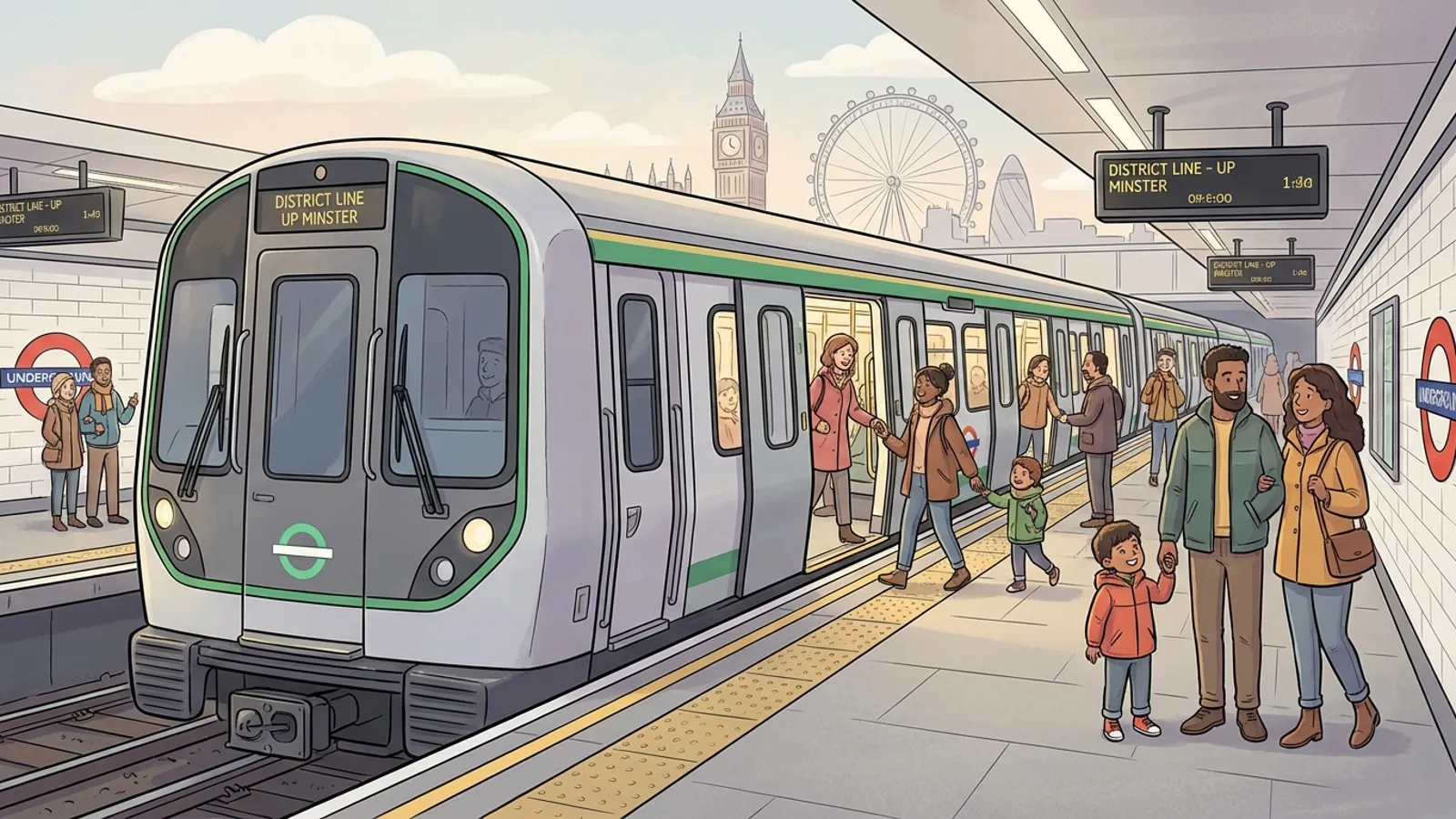 London District Line Adapts to Temperature Concerns