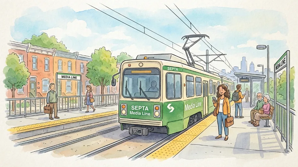 Philadelphia SEPTA Upgrades Media Line Track Infrastructure