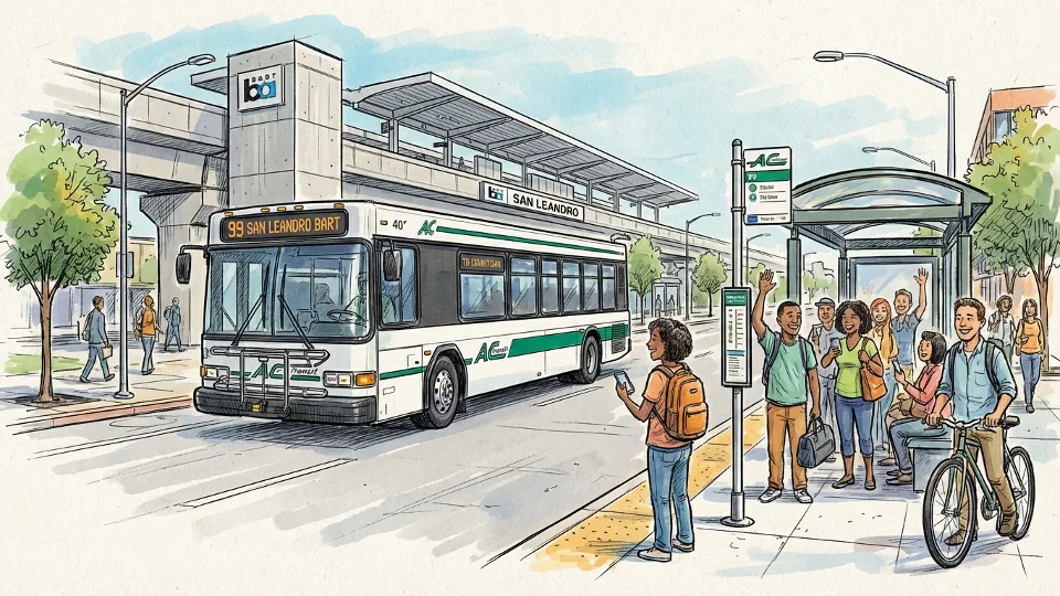 SF Transit Adapts: AC Transit Reroutes Near San Leandro BART