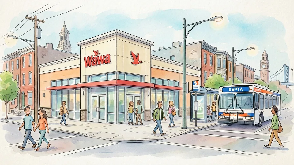 Philadelphia Transit Hub Adapts After Wawa Closure