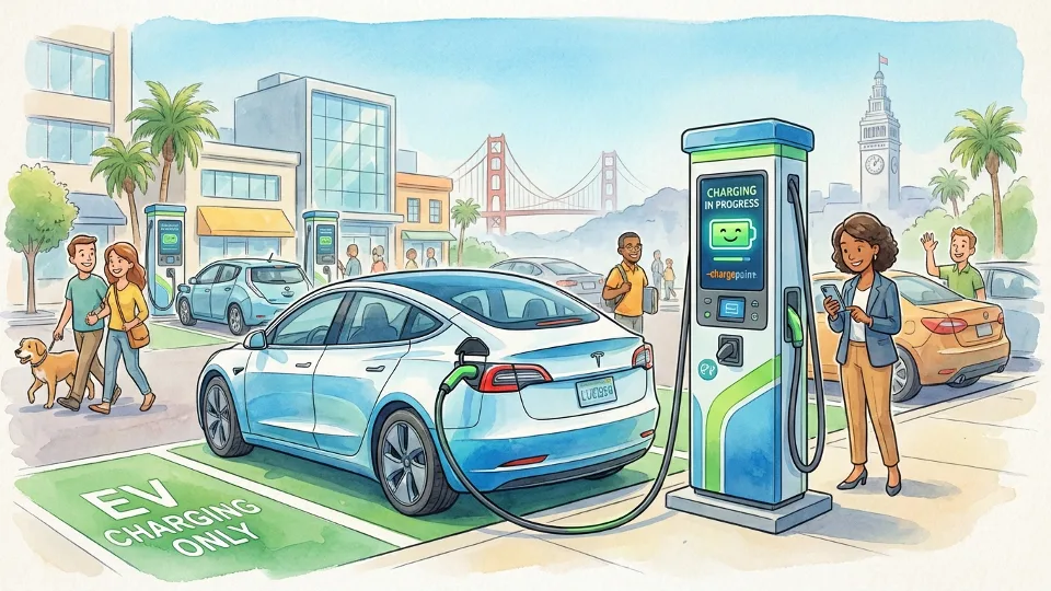 SF EV Sales Dip — But Clean Transit Push Continues