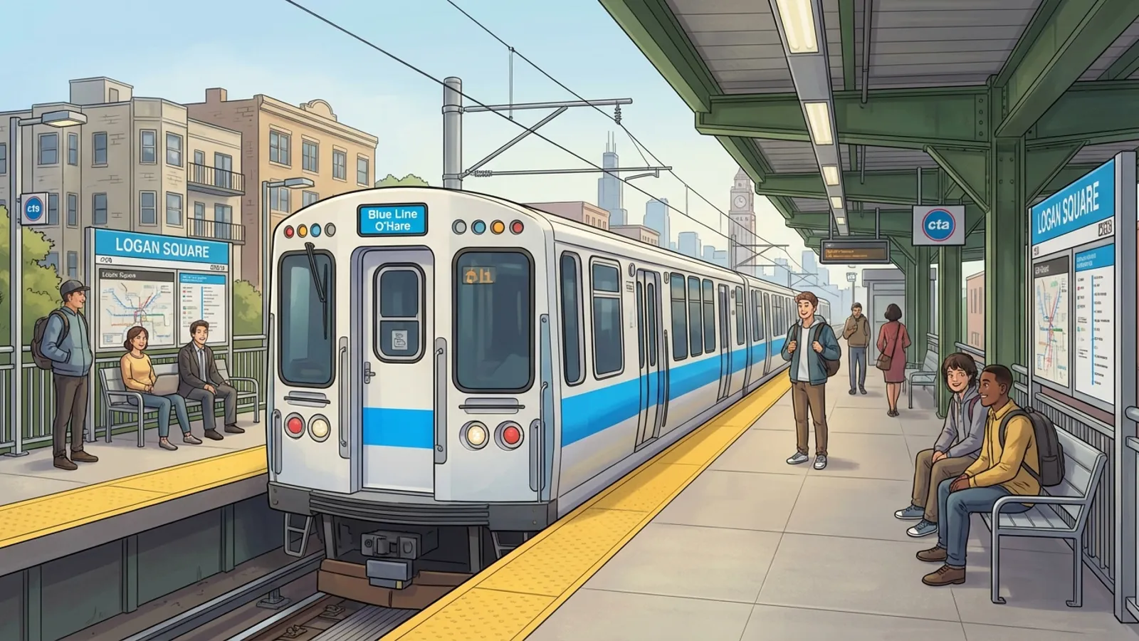 Chicago Blue Line Adapts for Infrastructure Work