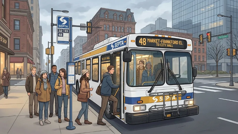 Philadelphia Transit Gets Warmer Weather Relief