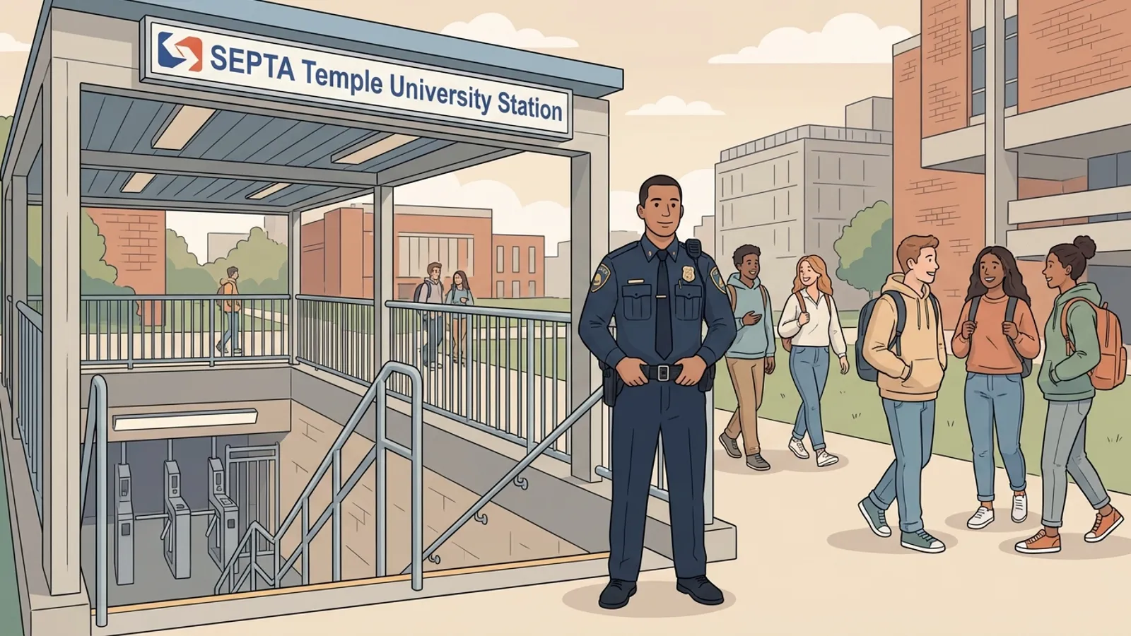 Philadelphia SEPTA Boosts Transit Safety Near Temple