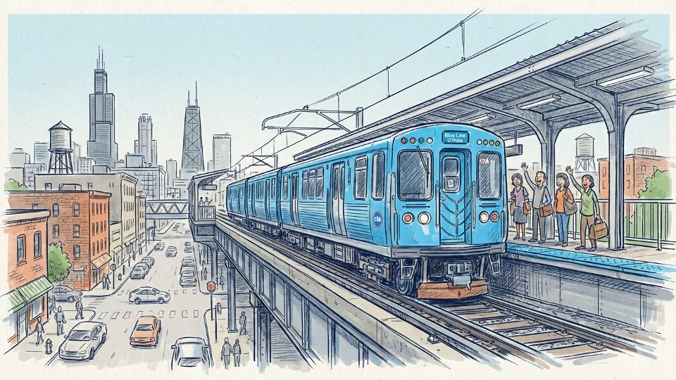 Chicago Blue Line Adapts for Infrastructure Work