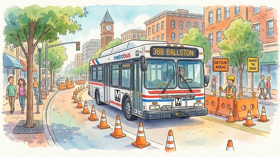 DC-Maryland-Virginia Bus Routes Adapt for Construction