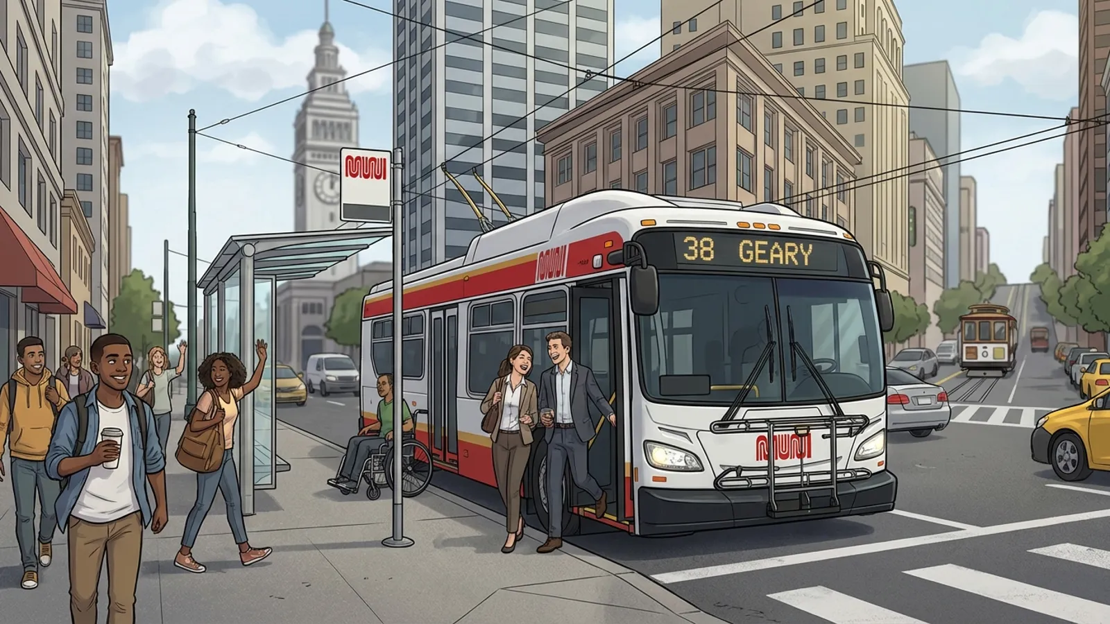 SF Transit Adapts Service for Holiday Week