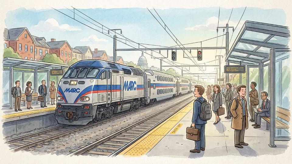 MARC Trains Adapt Schedule for MLK Day