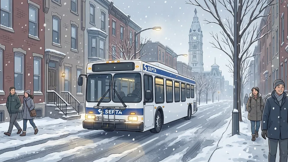 Philadelphia SEPTA Preps to Keep City Moving Through Snow