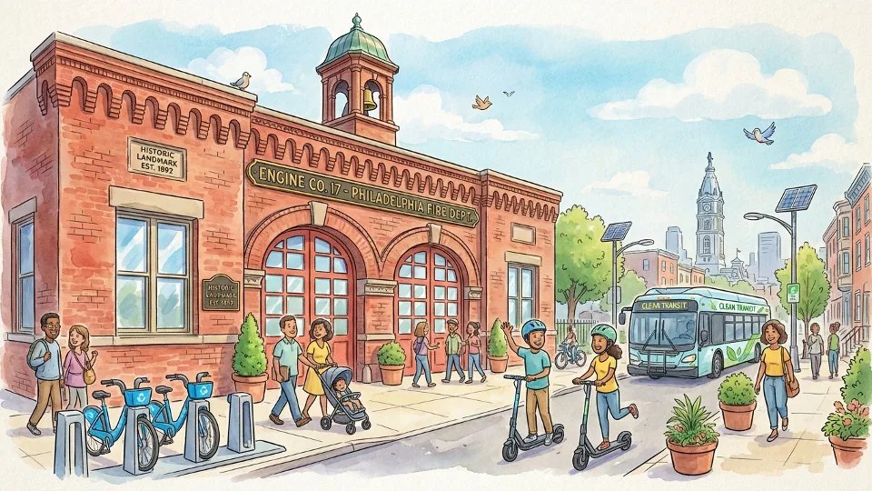 Philadelphia Honors Firefighting First — Transit Helps You Explore