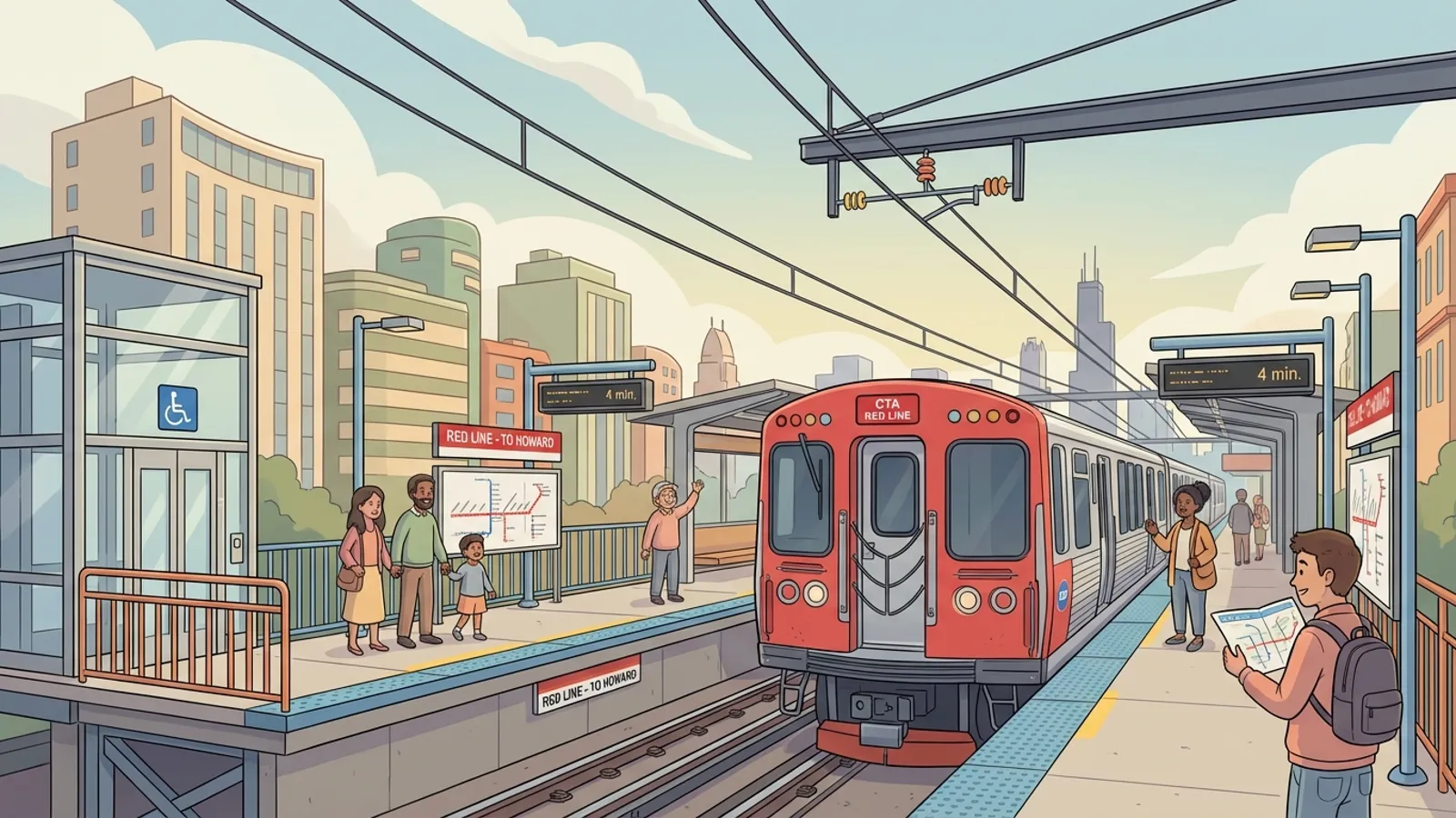 Chicago Red Line Elevator Out — Crews Working to Restore Access