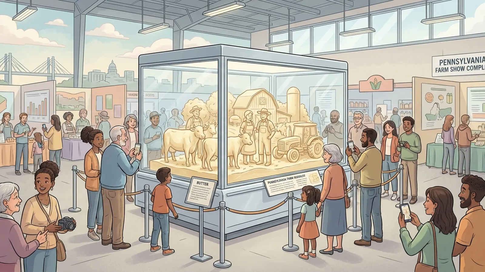 Philadelphia Farm Show Butter Turns Into Clean Energy