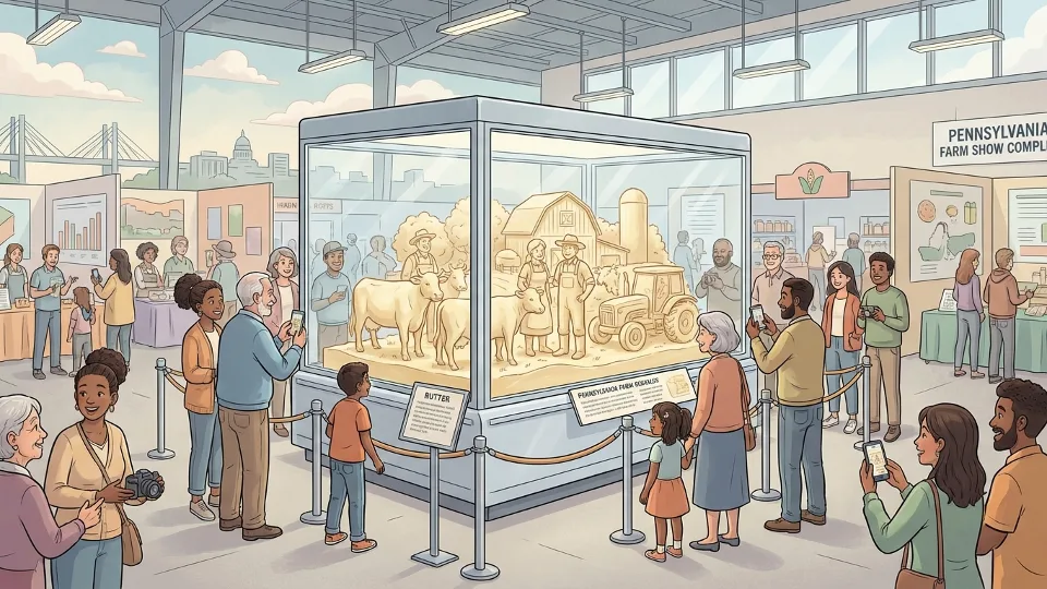 Philadelphia Farm Show Butter Turns Into Clean Energy