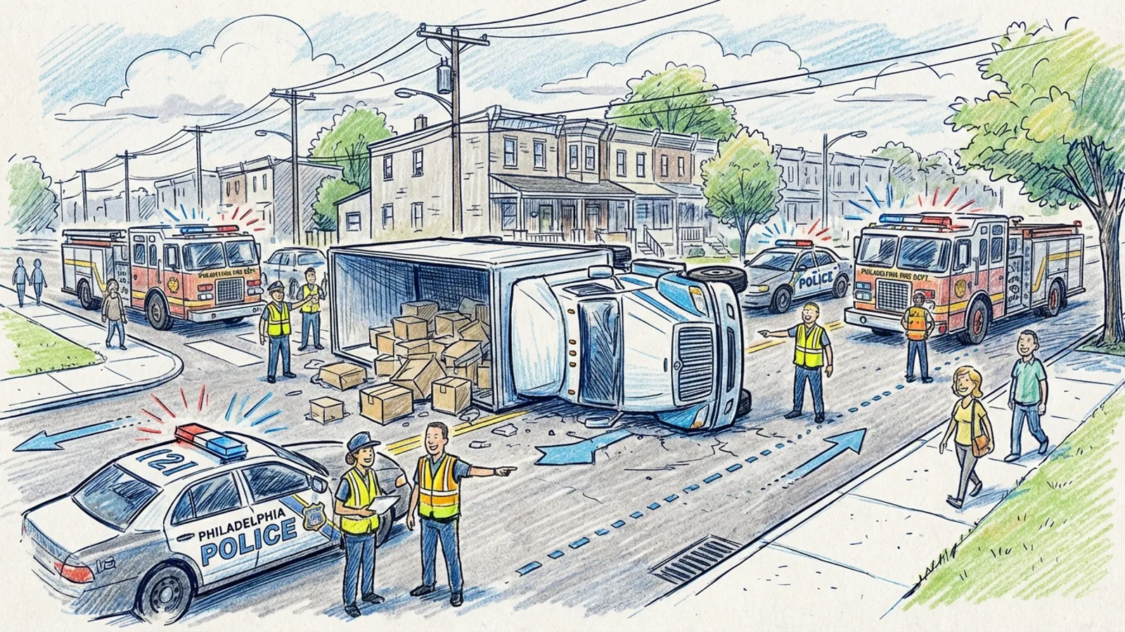 Philadelphia Diesel Spill Contained, Roads Reopen