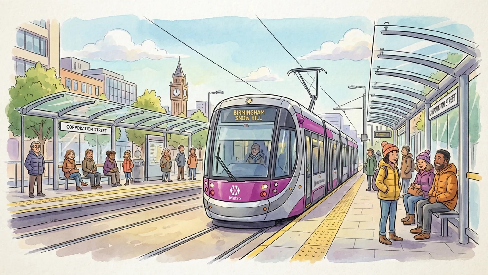 West Midlands Adjusts Service for Match Day Crowds