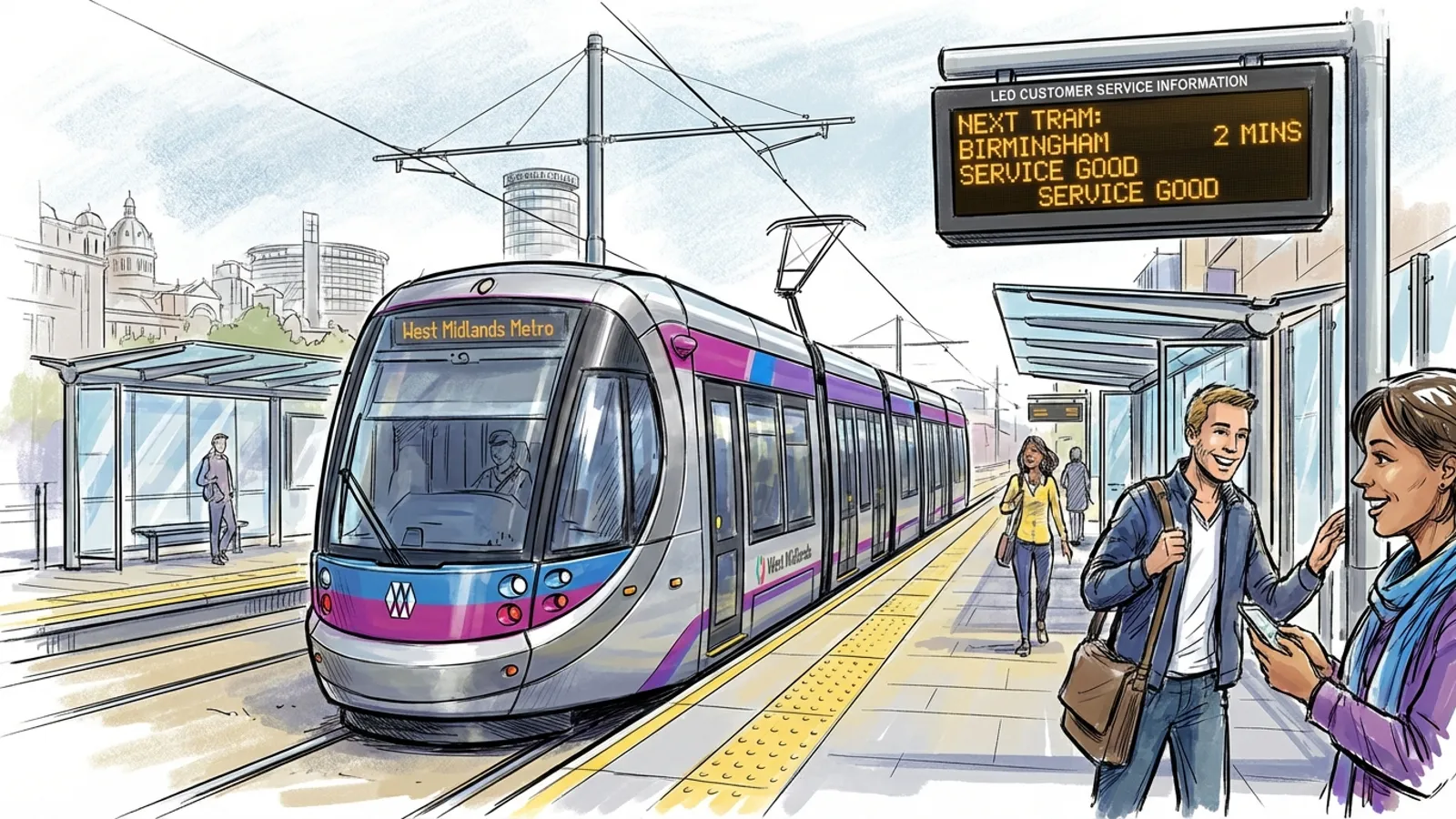 West Midlands Metro Adapts Customer Service Hours