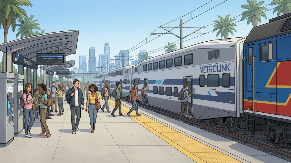 LA Riders Help Fight Trafficking on Metrolink