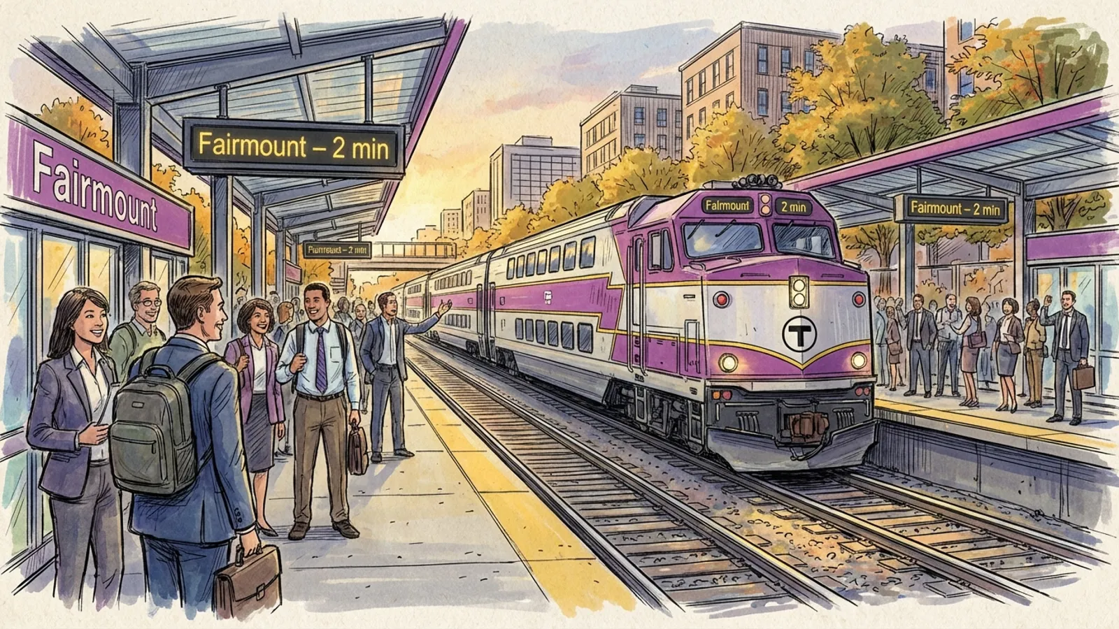 Boston Train Skips Stops, But Backup Arrives Soon