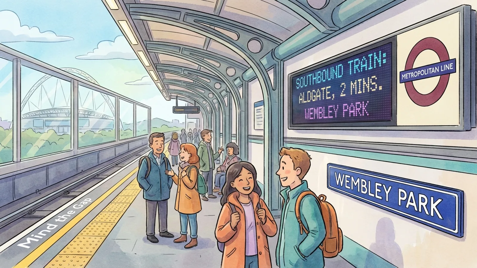 Wembley Park Adapts as Display Gets Upgrade