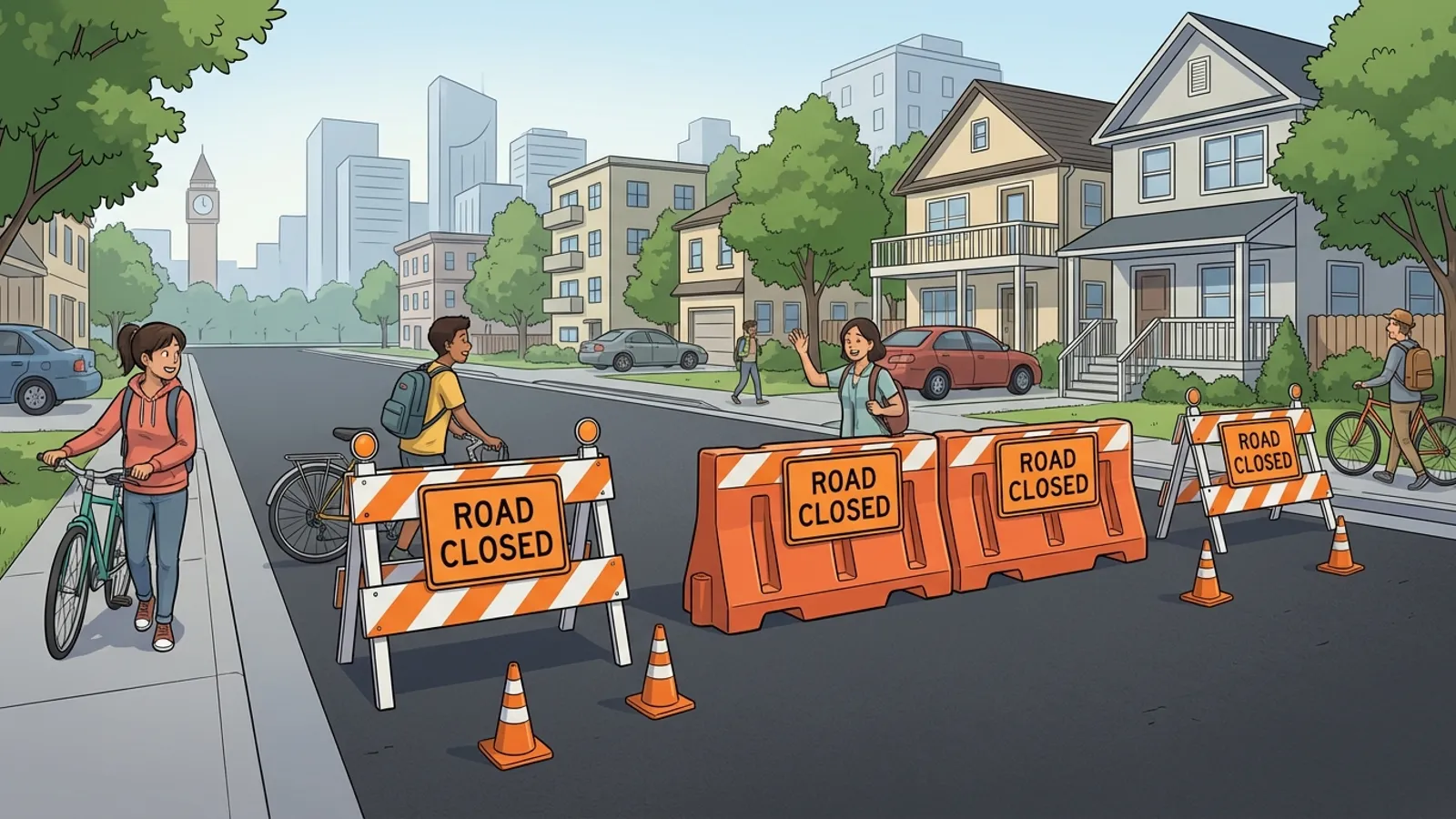 North West Primrose Drive Closure Sparks Route Innovation