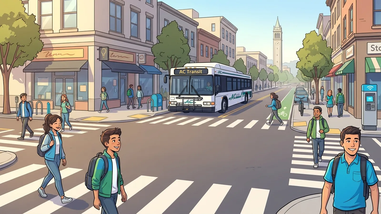 SF Bay Area Bus Stop Closure Prompts Route Adjustments